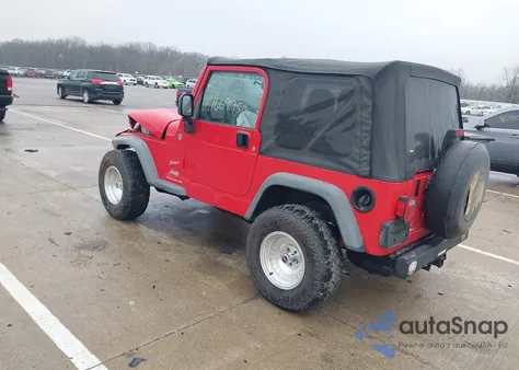 2006 Jeep Wrangler Se из США, поврежденный, VIN 1J4FA29156P762295